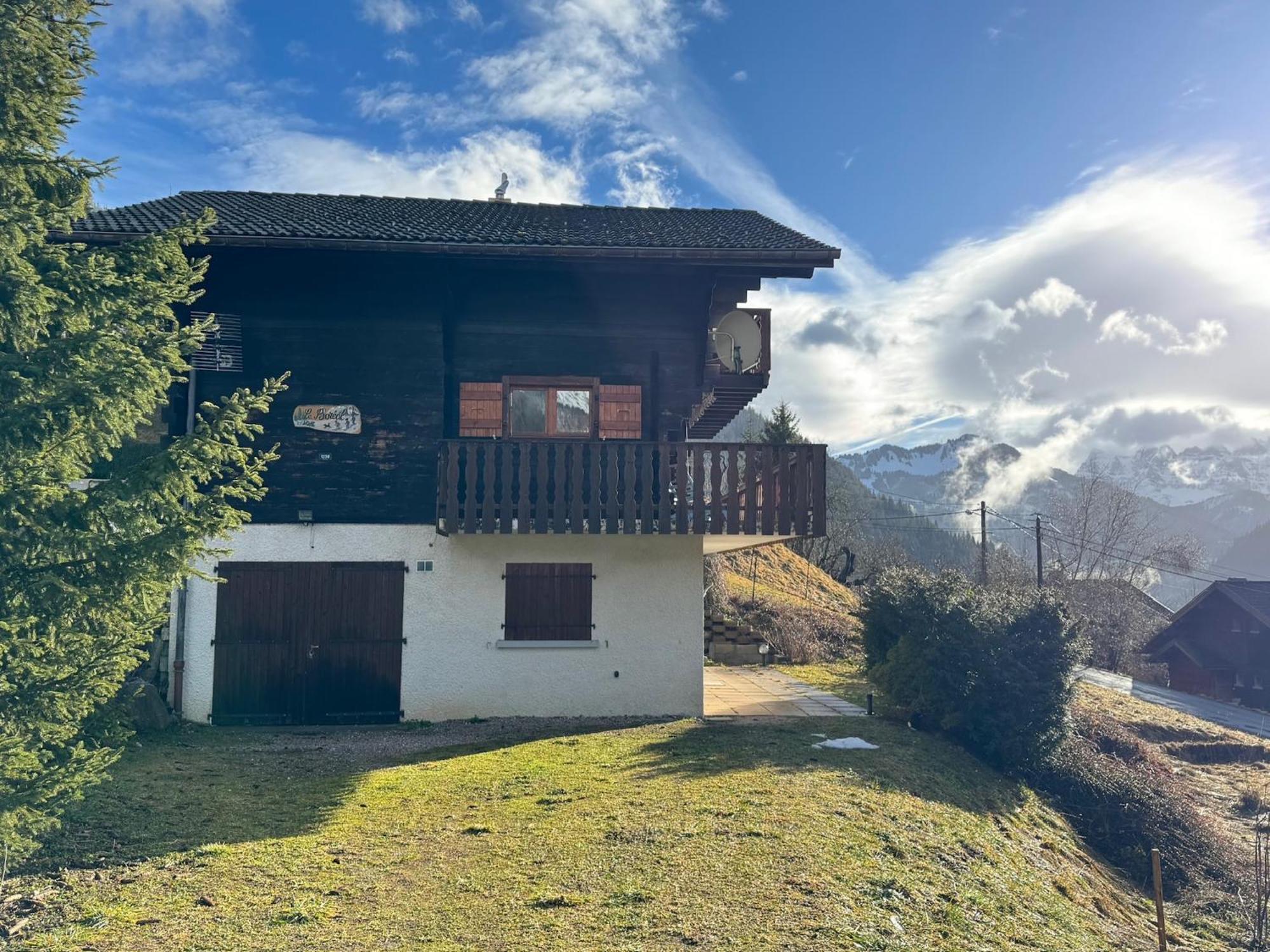 Charming, Cosy Chalet Nestled In A Breathtaking Surrounding With Spectacular, Stunning Mountain Views Abondance 외부 사진